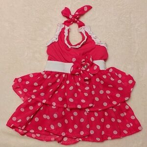 🎁 Little Lass halter dress top sz 24 months